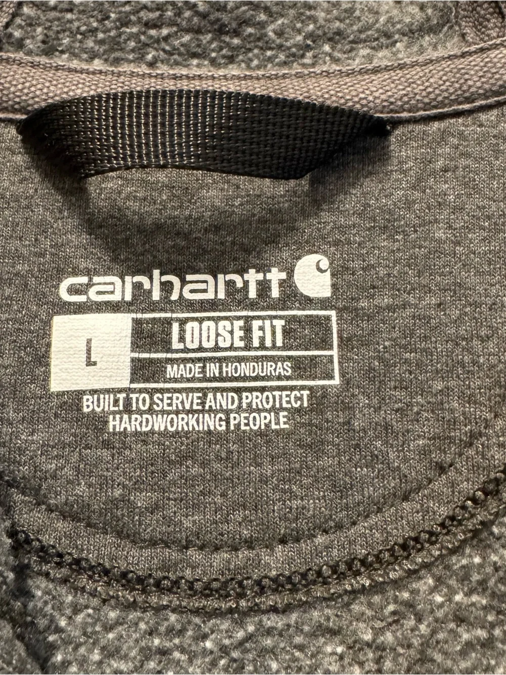Carhartt midweight gray